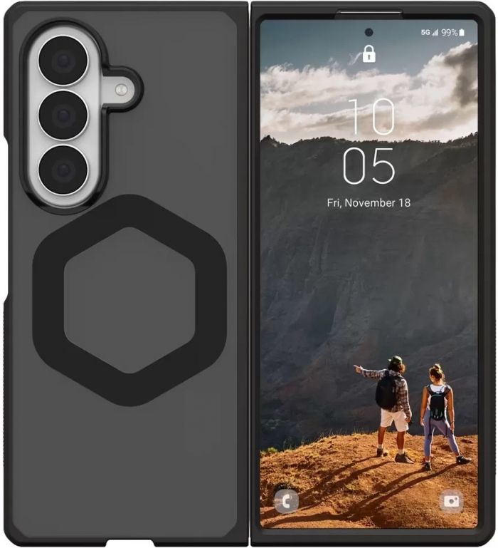 Чохол UAG для Samsung Galaxy Z Fold 8 Ultra, Mouve with Magnet, Ash