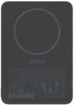Акумулятор портативний літій-іонний Power Bank Belkin 10000мА·год, 20Вт/Qi2 7.5Вт, Slim Magnetic Ring, чорний