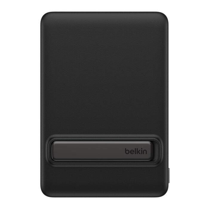 Акумулятор портативний літій-іонний Power Bank Belkin 10000мА·год, 30Вт PD/Qi2 15Вт, Magnetic Kickstand, чорний