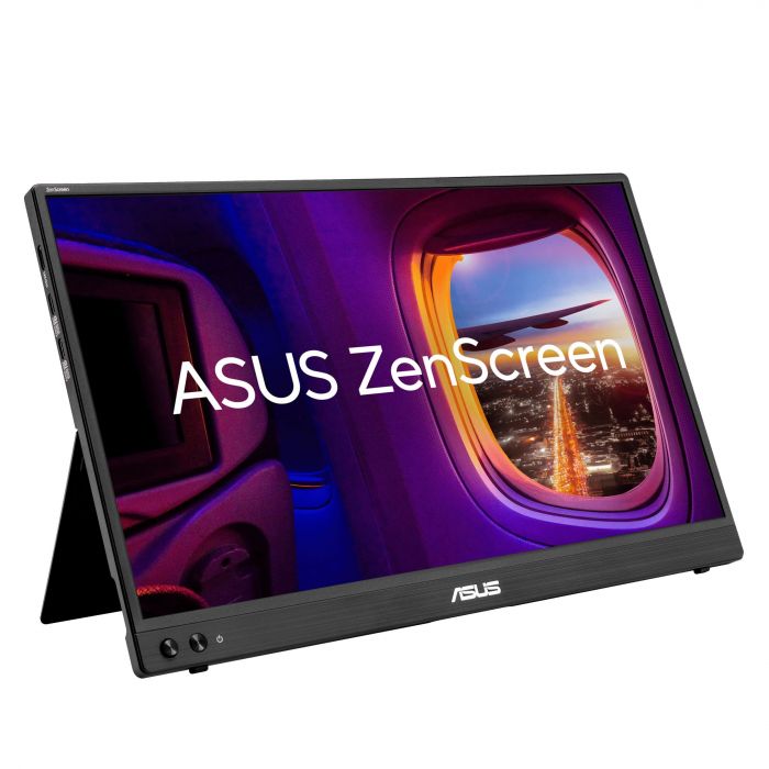 Монітор портативний Asus 15.6" ZenScreen MB16AHVE mHDMI, 2xUSB-C, IPS, Sleeve