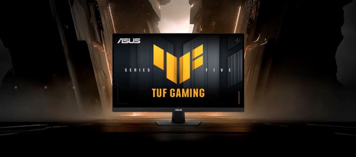 Монітор Asus 27" TUF Gaming VG27AQME5F 2xHDMI, DP, MM, IPS, 2560x1440, 255Hz, 0.3ms, DCI-P3 95%, G-SYNC, FreeSync, HDR10