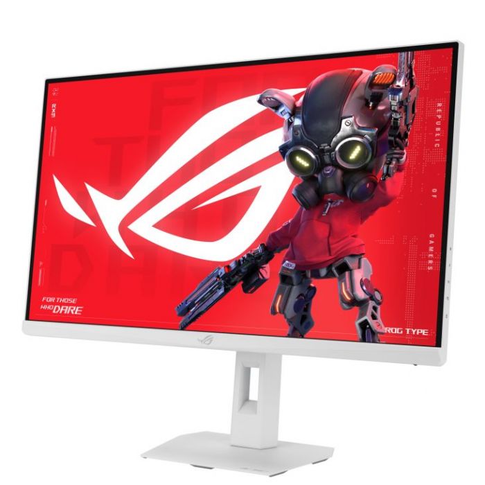Монітор Asus 27" ROG Strix XG27ACSR-W HDMI, DP, USB-C, Audio, IPS, 2560x1440, 220Hz, 0.3ms, sRGB 133%, G-SYNC, FreeSync, Pivot, HDR400, білий