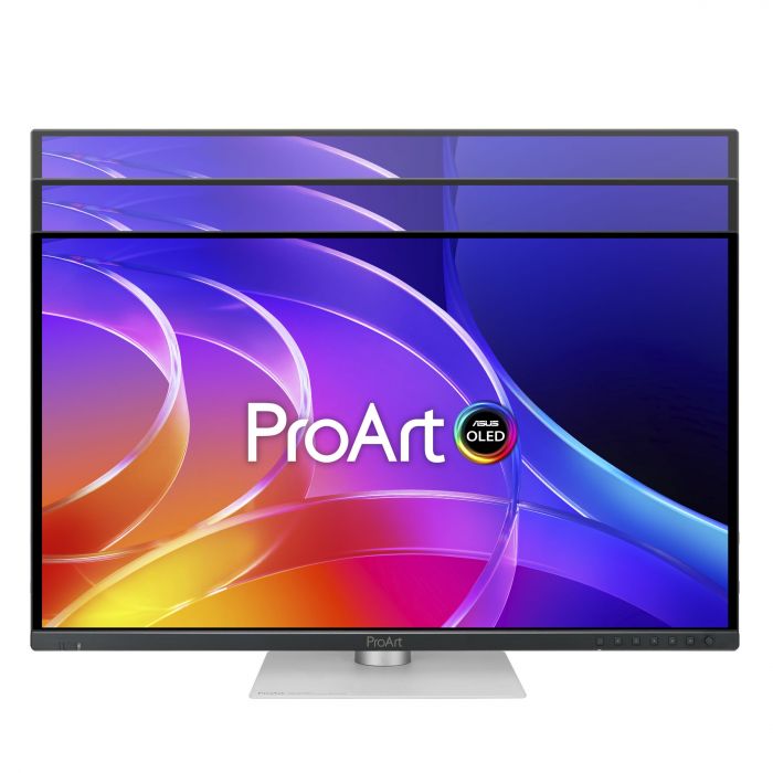 Монітор Asus 26.5" ProArt PA279CDV HDMI, DP, UCB-C, 3xUSB, MM, QD-OLED, 3840x2160, 120Hz, 0.1ms, DCI-P3 99%, AdaptiveSync, Pivot, HDR400