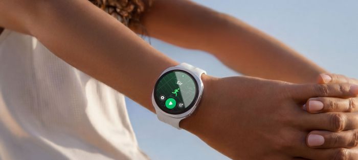 Смарт-годинник Samsung Galaxy Watch 9 40мм e-SIM (L345) 1.34", 438x438, sAMOLED, BT 5.4, NFC, 2/32ГБ, бежевий