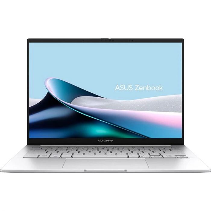 Ноутбук ASUS Zenbook 14 UX3405CA-ST1260 14" 3K OLED, Intel Ultra 7 255H, 16GB, F1TB, UMA, NoOS, Сріблястий
