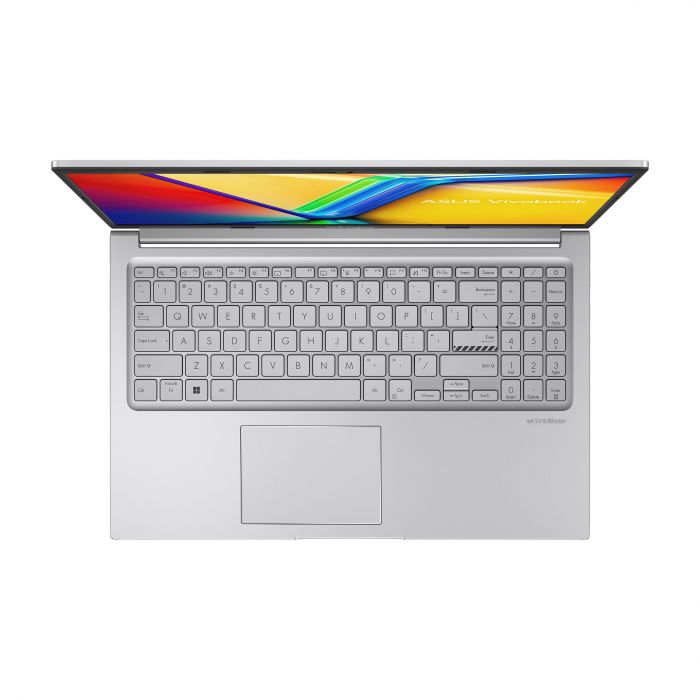 Ноутбук ASUS Vivobook 15 X1504MA-BQ106 15.6" FHD IPS, Intel 5 320, 16GB, F512GB, UMA, NoOS, Сріблястий