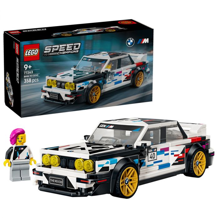 Конструктор LEGO Speed Champions BMW M3 (E30)