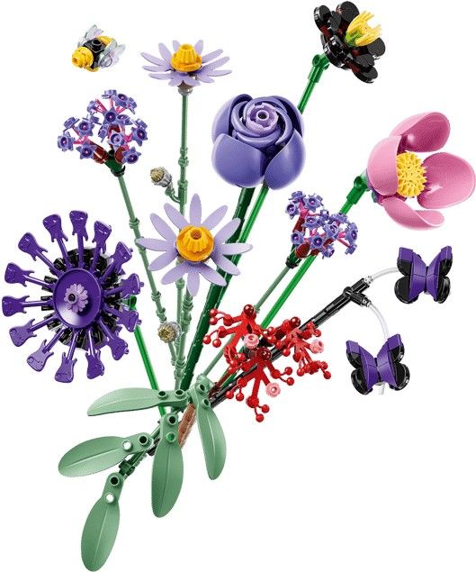Конструктор LEGO Botanicals Букет квітів Олівії Родріґо