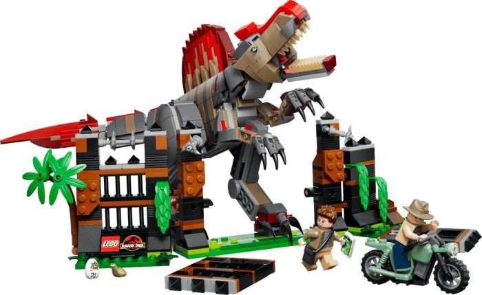 Конструктор LEGO Jurassic World  Втеча спинозавра