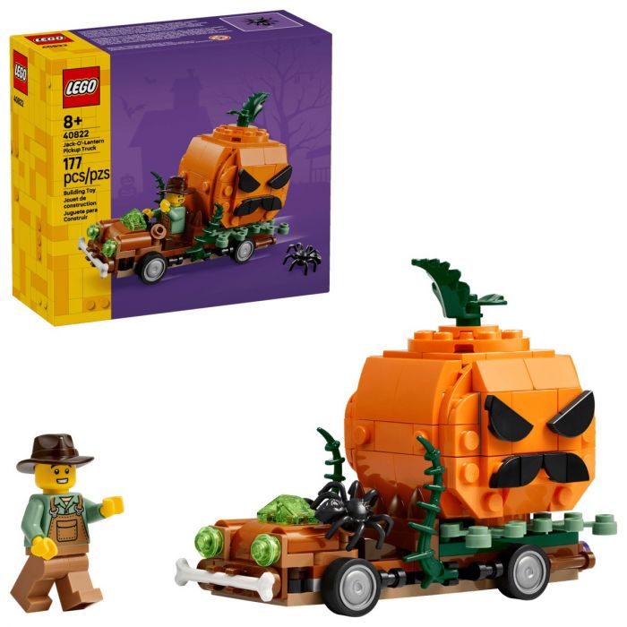 Конструктор LEGO Iconic  Пікап Джека-Ліхтаря