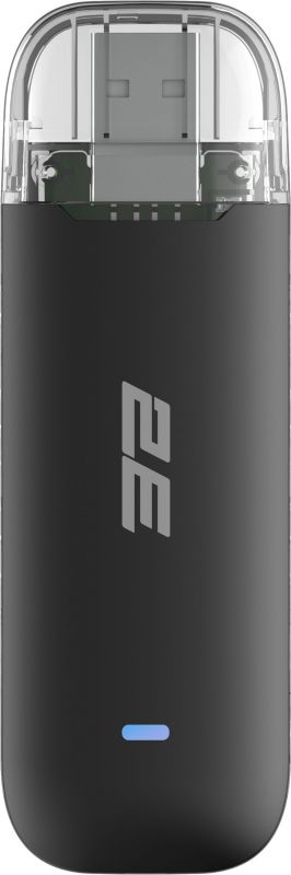 Мобільний маршрутизатор 2E PowerLink MiFi-1 (2026) LTE, Wi-Fi4, 1xUSB, 1xCRC9 чорний-прозорий
