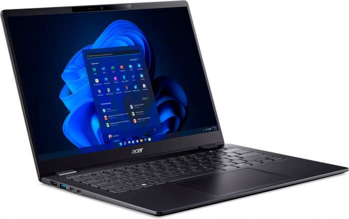 Ноутбук Acer TravelMate TMP614-54 14" 2.8K IPS, Intel U7-256V, 16GB, F1TB, UMA, Win11P, чорний