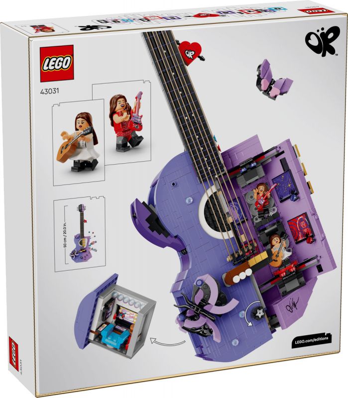 Конструктор LEGO Editions Music Подвійна гітара Олівії Родріґо