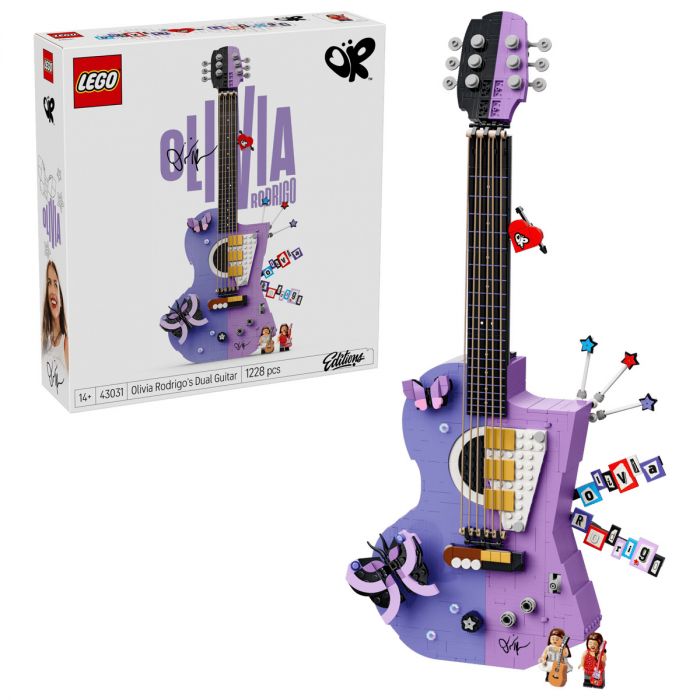 Конструктор LEGO Editions Music Подвійна гітара Олівії Родріґо