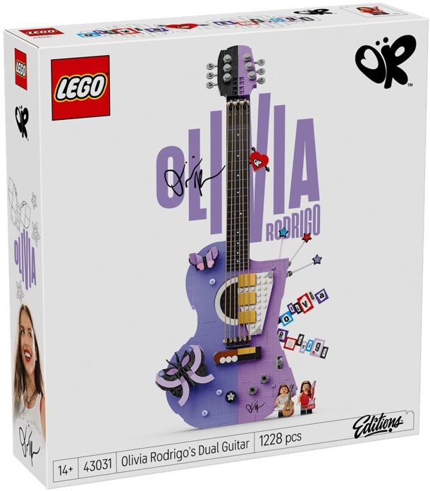 Конструктор LEGO Editions Music Подвійна гітара Олівії Родріґо