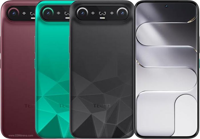 Смартфон TECNO Camon Slim (CN6c) 6.78" 8/128ГБ, 2SIM, 5600мА•год, Prism Black