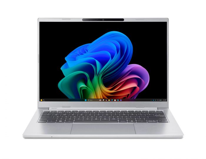 Ноутбук Acer Aspire 14 AI A14-I71M 14" WUXGA OLED, Intel U9-386H, 16GB, F512GB, UMA, Win11, сріблястий