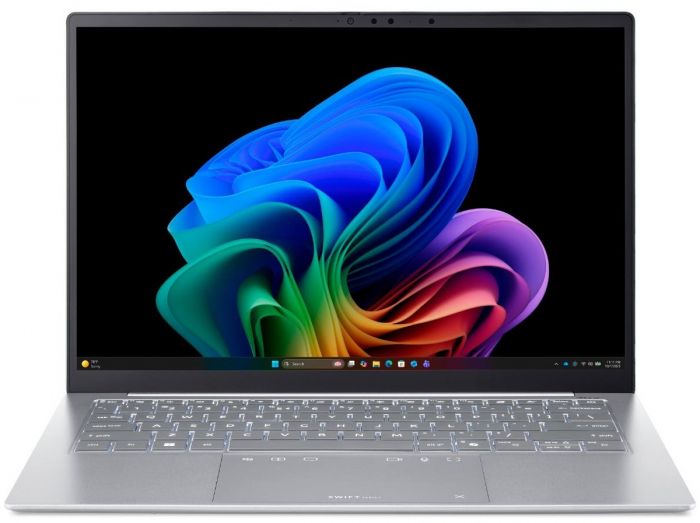 Ноутбук Acer Swift Edge 14 AI SFE14-I51 14" 2.8K OLED, Intel U5-325, 16GB, F512GB, UMA, Win11, Calcite White