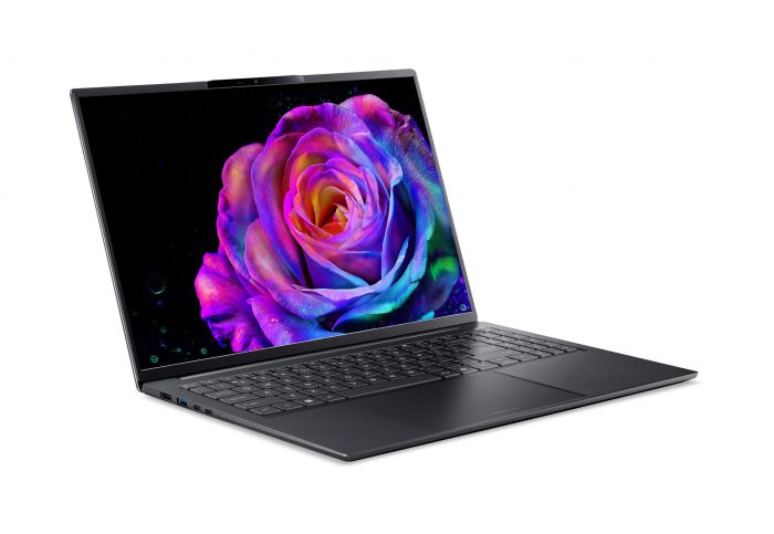 Ноутбук Acer Swift Go 16 AI SFG16-I71 16" WUXGA OLED, Intel U7-355, 16GB, F512GB, UMA, Win11, сірий