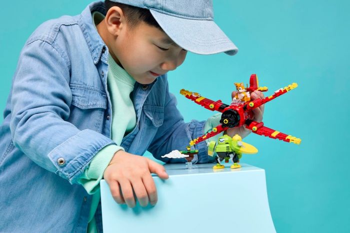 Конструктор LEGO Sonic Літак Тейлза «Торнадо-1»
