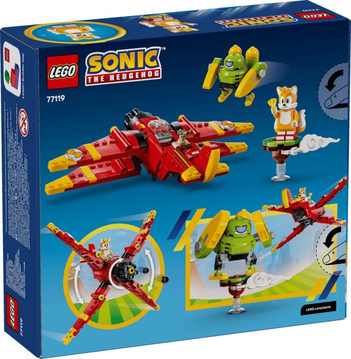 Конструктор LEGO Sonic Літак Тейлза «Торнадо-1»