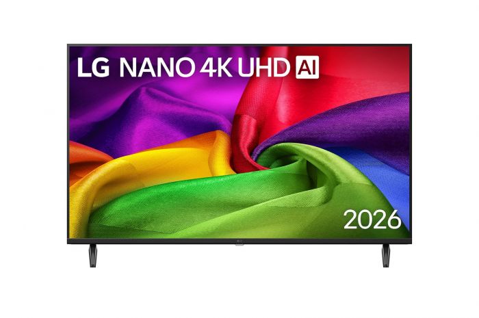 Телевізор 43" LG UHD 4K 60Hz Smart WebOS Black