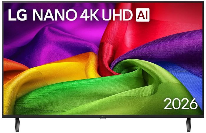 Телевізор 43" LG UHD 4K 60Hz Smart WebOS Black