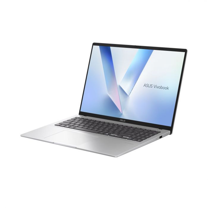 Ноутбук ASUS Vivobook 16 X1607AA-MB007 15.6" WUXGA IPS, Intel Ultra 5 325, 16GB, F512GB, UMA, NoOS, Сріблястий