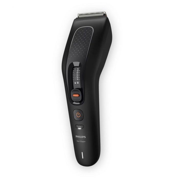 Машинка для стриження  Philips Series 5000, акум., роторний мотор, насадок-3, кейс, сталь, чорний