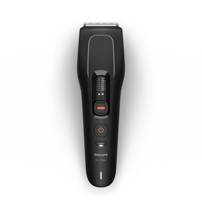 Машинка для стриження  Philips Series 5000, акум., роторний мотор, насадок-3, кейс, сталь, чорний
