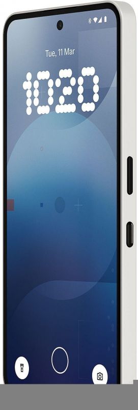 Смартфон Nothing Phone (3a) 6.77" 12/256ГБ, 2SIM, 5000мА•год, білий