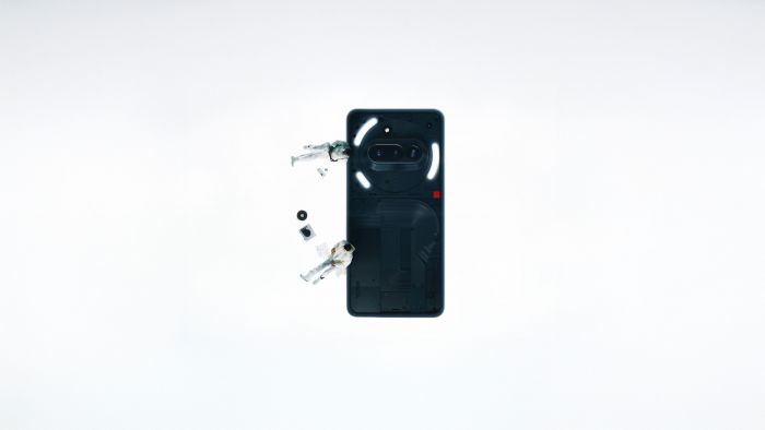Смартфон Nothing Phone (3a) 5G 6.77" 8/128ГБ, 2SIM, 5000мА•год, чорний