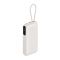 Акумулятор портативний літій-іонний Power Bank Belkin 10000мА·год, 45Вт, з інтегрованим кабелем USB-C, пісочний