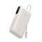 Акумулятор портативний літій-іонний Power Bank Belkin 10000мА·год, 45Вт, з інтегрованим кабелем USB-C, пісочний