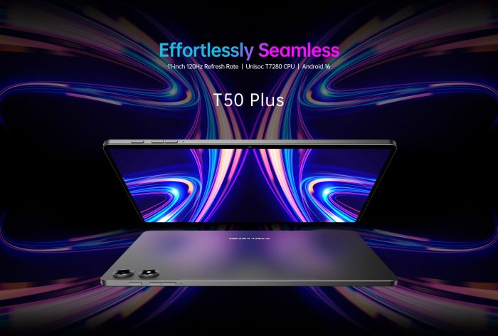 Планшет Teclast T50 Plus 11" 8ГБ, 128ГБ, LTE, 8000мА•год, Android, сірий