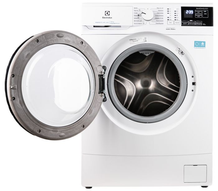Пральна машина Electrolux фронтальна, 6кг, 1200, A, 41см, дисплей, інвертор, білий