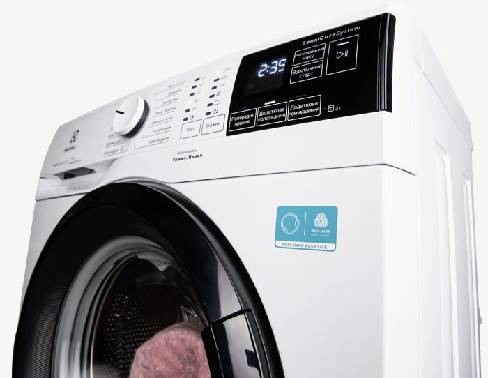 Пральна машина Electrolux фронтальна, 6кг, 1200, A, 41см, дисплей, інвертор, білий