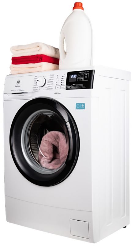 Пральна машина Electrolux фронтальна, 6кг, 1200, A, 41см, дисплей, інвертор, білий