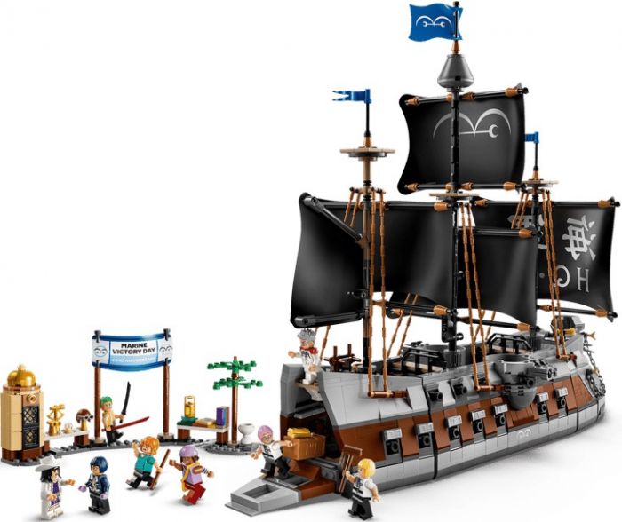 Конструктор LEGO ONE PIECE Морський бойовий корабель Ґарпа