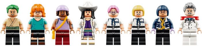 Конструктор LEGO ONE PIECE Морський бойовий корабель Ґарпа