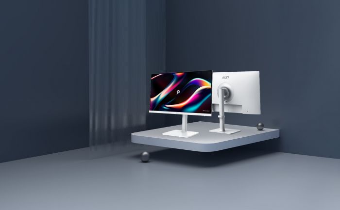 Монітор MSI 27" PRO MAX 271QPHW E14, 2xHDMI, DP, USB-C, 2xUSB, MM, IPS, 2560x1440, 144Hz, 1ms, sRGB 121%, FreeSync, Pivot, білий