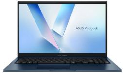 Ноутбук ASUS Vivobook 15 X1504MA-BQ110 15.6" FHD IPS, Intel 3 304, 16GB, F512GB, UMA, noOS, Блакитний