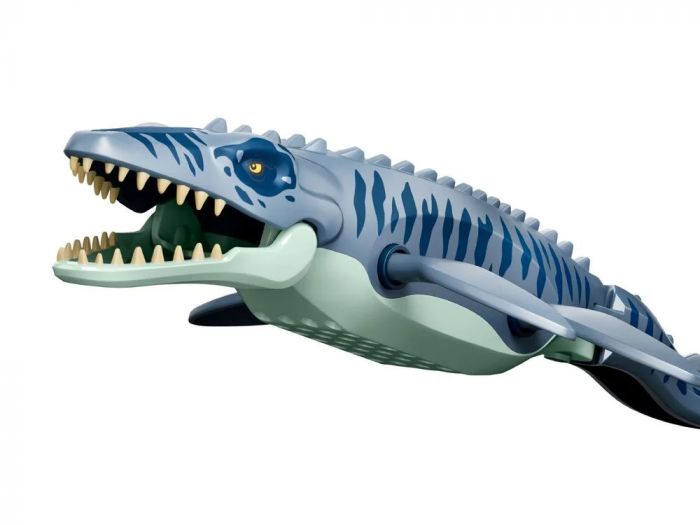 Конструктор LEGO Jurassic World Напад мозазавра на човен