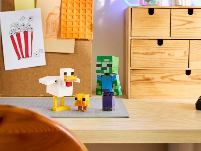 Конструктор LEGO Minecraft Курячий Жокей