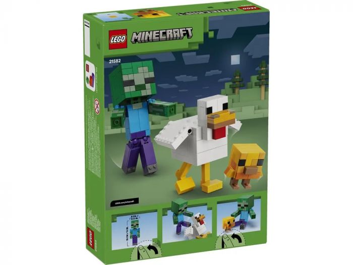 Конструктор LEGO Minecraft Курячий Жокей