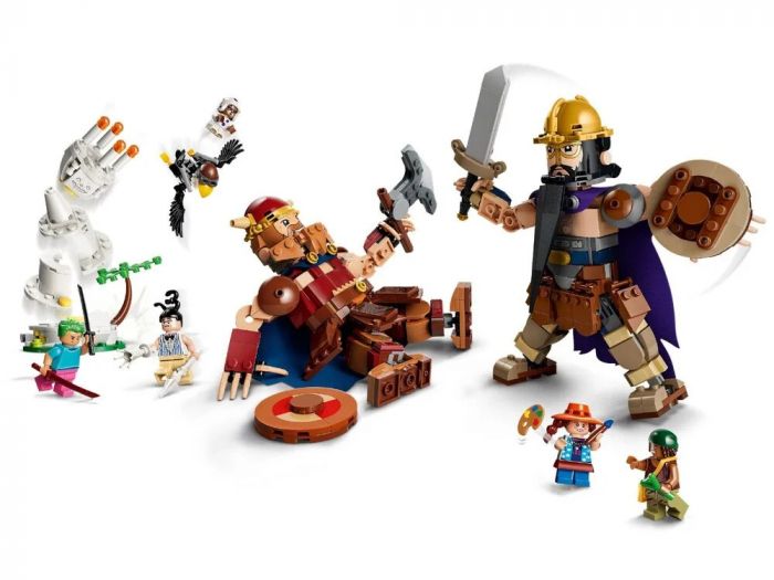 Конструктор LEGO ONE PIECE Доррі проти Броґі: гіганти «Малого Саду»