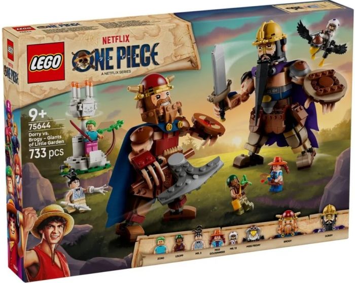 Конструктор LEGO ONE PIECE Доррі проти Броґі: гіганти «Малого Саду»