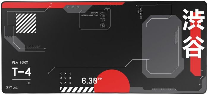 Ігрова поверхня Trust GXT 759, XXL (900x400x3мм), japan black