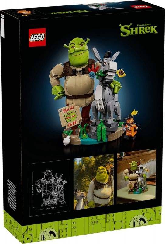 Конструктор LEGO Shrek Шрек, Віслюк і Кіт в чоботях