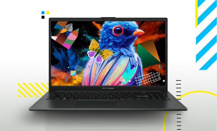 Ноутбук ASUS Vivobook GO 15 E1504TA-BQ315 15.6" FHD IPS, Intel N150, 8GB, F256GB, UMA, NoOS, Чорний